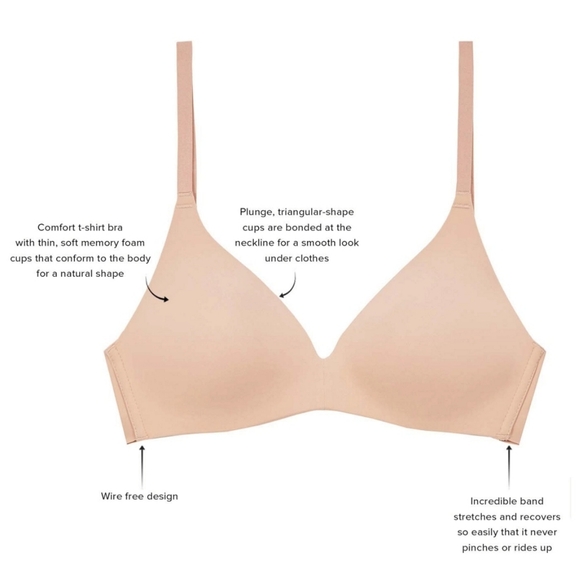 NWOT Wacoal Wire Free Tshirt Bra - Picture 2 of 4